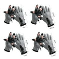thumbnail image 5 of Joernso 1 Pair Wear resistant Cycling Gloves Warm Fleece Zipper Dual 2 cut Fingers Gloves for Outdoor, 5 of 8