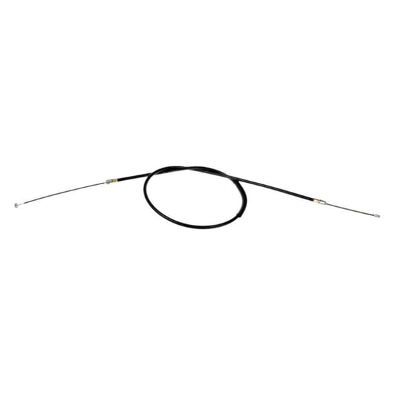 KarParts360 For Ford E-150/E-350 Econoline Club Wagon 1992 93 94 95 1996 Parking Brake Cable | Black Housing | Rubber Cable Jacket | With Conduit | 57.13 inches Conduit Length | For F2UZ-2853-C
