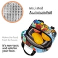 thumbnail image 3 of Large Capacity Dragon Scales Lunch Box Adults Insulated Lunch Bag Work Office Reusable Meal Prep Carrier, 3 of 6