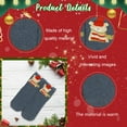 thumbnail image 4 of Hometravel Pair of Christmas Socks, Cute Cartoon Design Mid-Crew Socks, Holiday Themed Socks for Autumn Winter Warmth, Festive Footwear for Cold Weather, 4 of 6