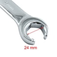 thumbnail image 3 of Unique Bargains Écrou Clé Outils de Réparation Auto Anti-Dérapant Double Extrémité Fusée 22mm x 24mm, 3 of 3