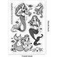 thumbnail image 2 of PH Clear Stamp Ocean Silicone Stamp Shell Fish Seahorse Starfish Clear Stamps Transparent Rubber Stamp for Paper Crafting Photo Albums Holiday Cards Scrapbooking Gift Tags for DIY, 2 of 9