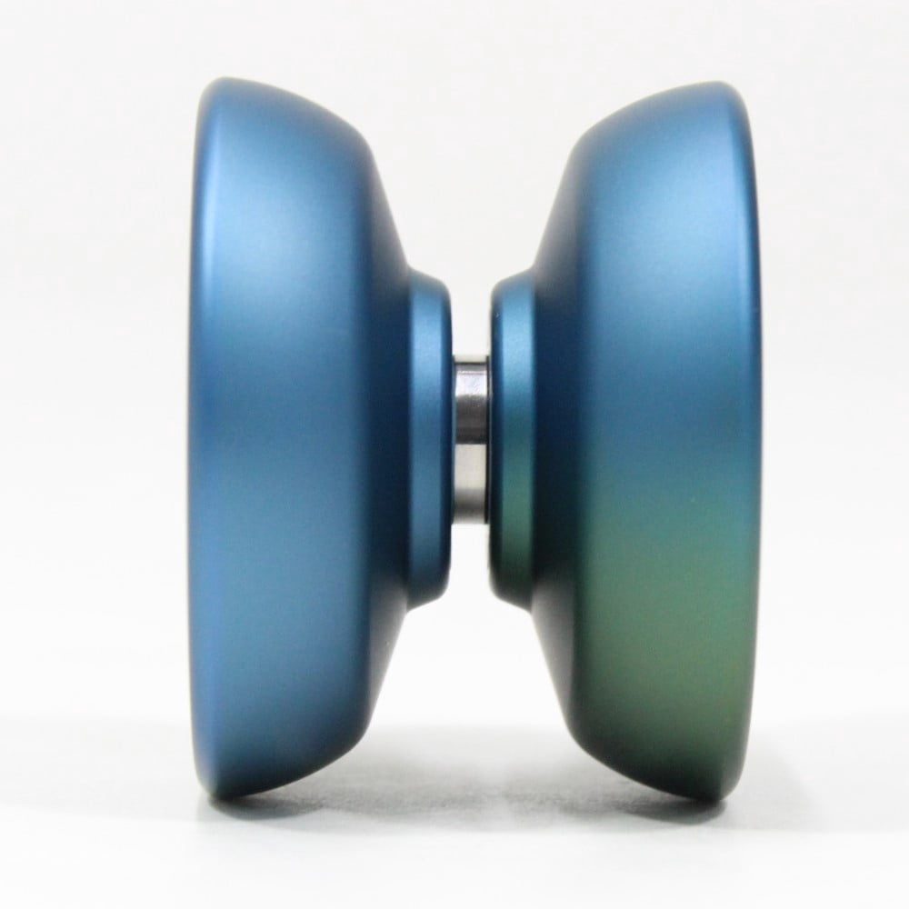 iYoYo PASSiON Yo-Yo - Aluminum - Great Responsive Beginner YoYo (Green/Blue Fade)