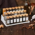 thumbnail image 6 of CycForge 24 Pcs Spice Jars with Lids and Labels,4 oz Empty Spice Containers Bottles for Pantry,Cabinet, Drawer, with Collapsible Funnel, 6 of 8