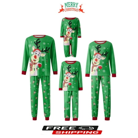 

Christmas Pajamas For Family Green