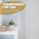 thumbnail image 4 of Greenadscape Transparentes De Tela Fina Polyester Con Para Decorar Y Puertas, 4 of 7