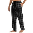thumbnail image 2 of George Men's Plaid Woven Flannel Sleep Pants, 2 of 5