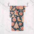 thumbnail image 5 of Dreamtimes 3 PCS Towel Christmas Cookie Man Candy Cotton Bath Towel Set (1 Bath Towel, 1 Hand Towel, 1 Washcloth) for Bathroom, Super Soft and Quick Dry Towels, 5 of 7