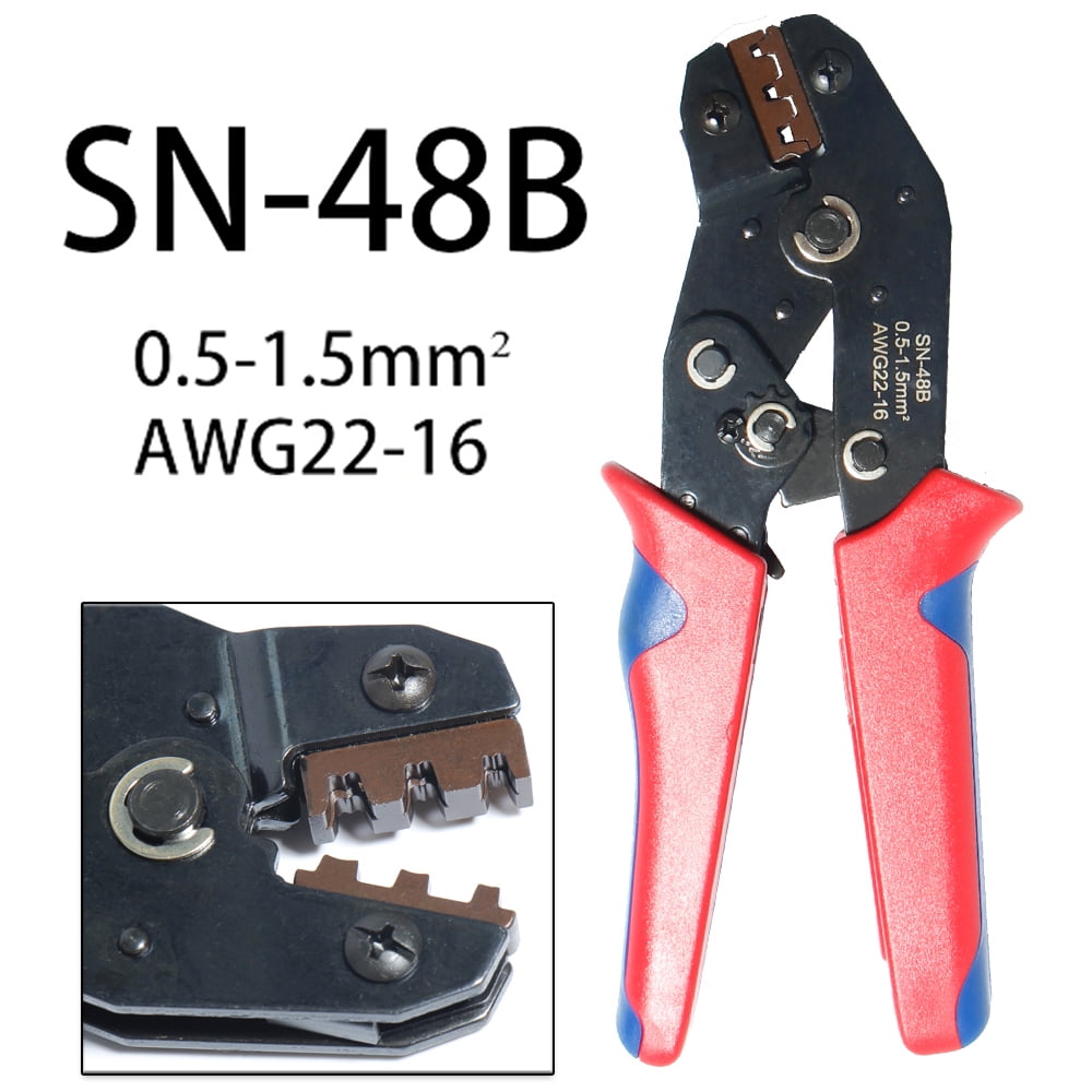 Ljknkt Mini Hand Tools Cold Crimping Pliers Exposed Terminal Crimpers Wire Pliers