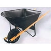Truper Herramientas 880103551 30355 6 cu. ft. Medium Duty Poly Tray Wheelbarrow with Steel Handle