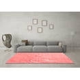 thumbnail image 3 of Ahgly Company Indoor Rectangle Solid Red Modern Area Rugs, 2' x 5', 3 of 4