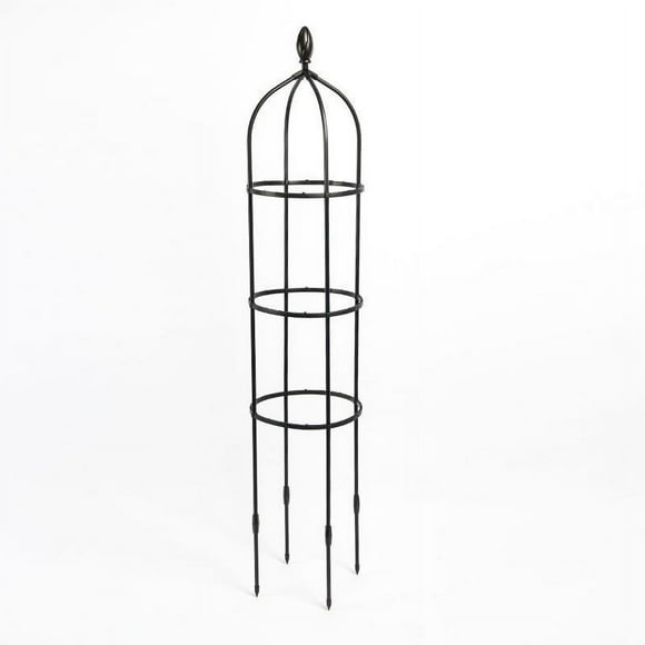 Garden Obelisk, Climbing Plant Stake, Garden Plant Stakes, Flower Trellis Tower Shaped Garden Arch Support for Climbing Plants
