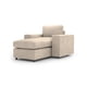 thumbnail image 1 of Sillón Individual Seccional Adapti Modular Moderno Reposabrazo Ancho + Otomano Beige Ostra, 1 of 9