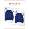 thumbnail image 6 of HOTAPEI V Neck Sweaters for Women Loose Casual Long Sleeve Pullover Sweater Solid Color Knitted Top, 6 of 6