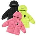 thumbnail image 4 of Esaierr Kids Baby Winter Puffer Coats Hooded Light Down Outwear Toddler 2-12Y Teen Mid Length Warm Fashion Padded Jacket for Boys Girls, 4 of 6