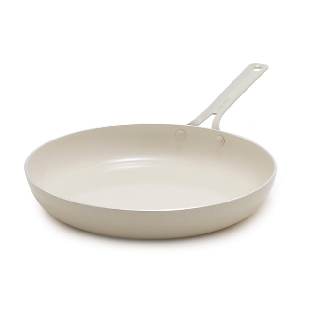 Sartén antiadherente de cerámica GreenPan 30 cm color crema
