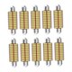 thumbnail image 3 of 10 Uds. Bombillas de luz de techo luz brillante accesorios de luz de maletero bombilla de luces traseras de 41mm, 3 of 8