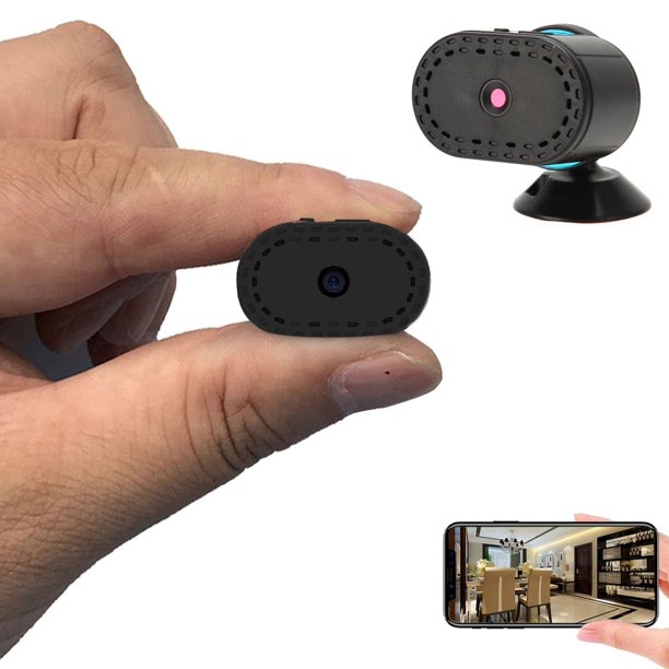 Mini Cámara Inalámbrica WiFi, Soporte Giratorio 1080P, Cámara De Seguridad Para El Hogar, Detección De Voz Para La Familia