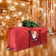 thumbnail image 3 of Christmas Tree Storage Bag Carrier Xmas Tree Decor Bag for Party Accessories Red Santa, 3 of 7