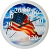 Mainstays EZREAD 13.00" Thermometer with American Flag design