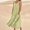 🔥 Green, variant on Sentmoon Cute Summer Dresses Crew Neck Sleeveless Linen Dress Women with Print Relaxed Fit Oversized Womens Long Dresses Trendy Beach Stuff for Travel and Outdoor XL