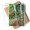 thumbnail image 1 of branch Cartes Postales art Déco Rouges Enveloppes Vierges Cartes de Note Envoi, 1 of 4