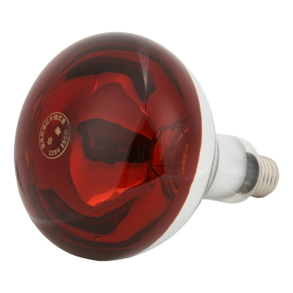 Heat Lamp Bulb, Glass Chicks Heat Lamp Bulb Durable  For Poultry For Chicken