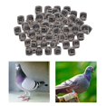thumbnail image 2 of Qualitchoice 100Pcs 2022 Aluminium Dove Racing Pigeon Foot Rings Bands Rings Reusable 8mm White, 2 of 9