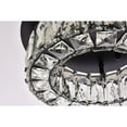 thumbnail image 5 of Monroe 12 inch LED single flush mount in black, 5 of 7