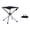 🍒 Black_Hot#3826, variant on Heavy Duty Telescoping Folding Stool Portable Camp Seat - Stainless Steel Frame, Oxford Cloth, 300 lbs Support,Outdoor Camping Fishing Hiking Travel
