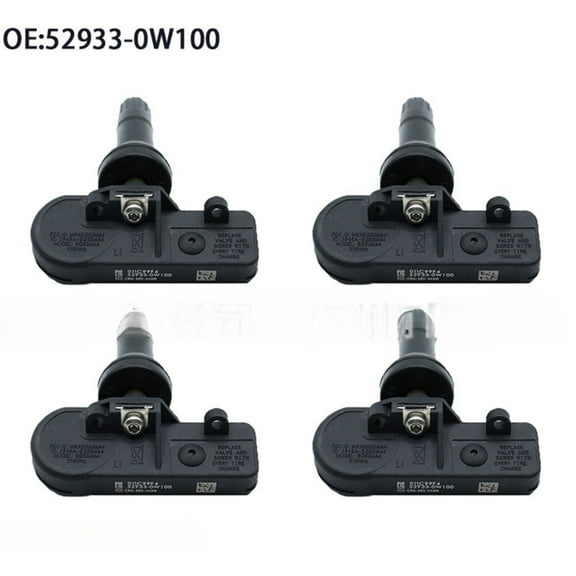 52933-0W100 529330W100 modern tire pressure sensor suitable for Hyundai, set of 4