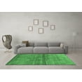 thumbnail image 3 of Ahgly Company Indoor Round Abstract Emerald Green Contemporary Area Rugs, 4' Round, 3 of 4
