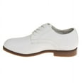 thumbnail image 6 of Josmo Boys Little Kids Classic Dress Shoes with Lace Up Closure, White, 12, 6 of 9