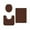Coffee, variant on 3 Piece Bathroom Rugs Bath Mat Set, Velvet Bath Mats for Bathroom - Non-Slip Backing Bath Rugs, Washable - U-Shaped Contour Bathroom Rug and Toilet Lid Cover for Tub Shower & Bath Room