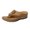 White, variant on NOKIO Wedge Sandals For Women Soft Cushion Thong Sandals High Heel Arch Support Fashion Ladies Beach Walking Slides Girls Slip-on Casual Platform Flip Flops Casual Slip on Summer Shoes