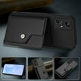 thumbnail image 3 of FOXDOCK Case for Xiaomi Redmi NOTE12s 4G RFID-Blocking Card Holder - Stylish Button Closure Design, 3 of 4