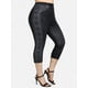 thumbnail image 1 of Leggings Talla Extra Estampado 3D Curvo Cintura Alta Rosegal Leggings de talla grande, 1 of 5
