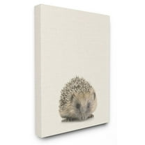 The Stupell Home Decor Collection Just A Cute Hedgehog Wall Art