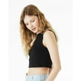 thumbnail image 3 of Bella Canvas Womens Micro Rib Muscle Crop Tank, 3 of 4