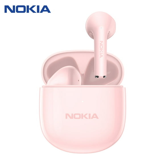 NOKIA E3110 True Wireless BT Casque Semi-in-ear Sport Musique Écouteurs BT5.1 Puce Smart Touch Control Longue Endurance Temps Rose