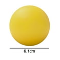 thumbnail image 2 of Pelota de lacrosse de silicona para masajes musculares, hombros, cuello, espalda, pies, cuerpo, tejido profundo, puntos gatillo, nudos musculares, yoga y liberación miofascial., 2 of 5