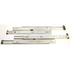 Knape & Vogt Kv8525 P16 16 inch Overtravel 175 Lb. Drawer Slides For Up To 36 inch Lateral Files - Anochrome