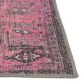 thumbnail image 4 of Unique Loom Timeless Collection Area Rug - Peter (2' x 3' Rectangle Pink/Black), 4 of 12