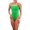 Kelly Green Combo, variant on Adoretex Girl's/Women's Solid Pro One-Piece Athletic Sports Racing Swimsuit Swimwear (FN034)-Kelly Green Combo-30