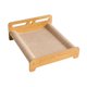 thumbnail image 2 of Cama rascadora para gatos, protector de muebles, tabla rascadora duradera, manta para gatos, juguete acogedor para gatos Marrón claro, 2 of 9