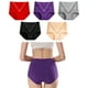 thumbnail image 5 of Qarigey Ropa interior de mujer, lencería moldeadora de cuerpo, calzoncillos elásticos sin rastro, bragas sexis, calzoncillos transpirables de Ropa interior Gris SG, 5 of 6