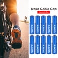 thumbnail image 4 of ZOUSSIQI End Caps - Cable Ends | 10 Shifter Cable Tips | Brake and Shifter Kit | Alloy Cable Lever Pipe Cap, Brake Cable End Tips for Road Mountain CA919-58822, 4 of 7