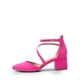 thumbnail image 2 of Zapatos de Tacón Bajo y Grueso para Mujer DREAM PAIRS en Ante Rosa Fucsia, 2 of 8