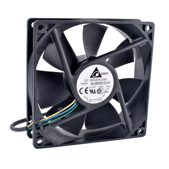 AUB0912VH 9025 9.2cm 92mm fan DC12V 0.60A fan cooling fan