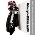 thumbnail image 3 of Soporte para cascos BoldbyPin, soporte de pared para cascos de motocicleta, 3 of 7